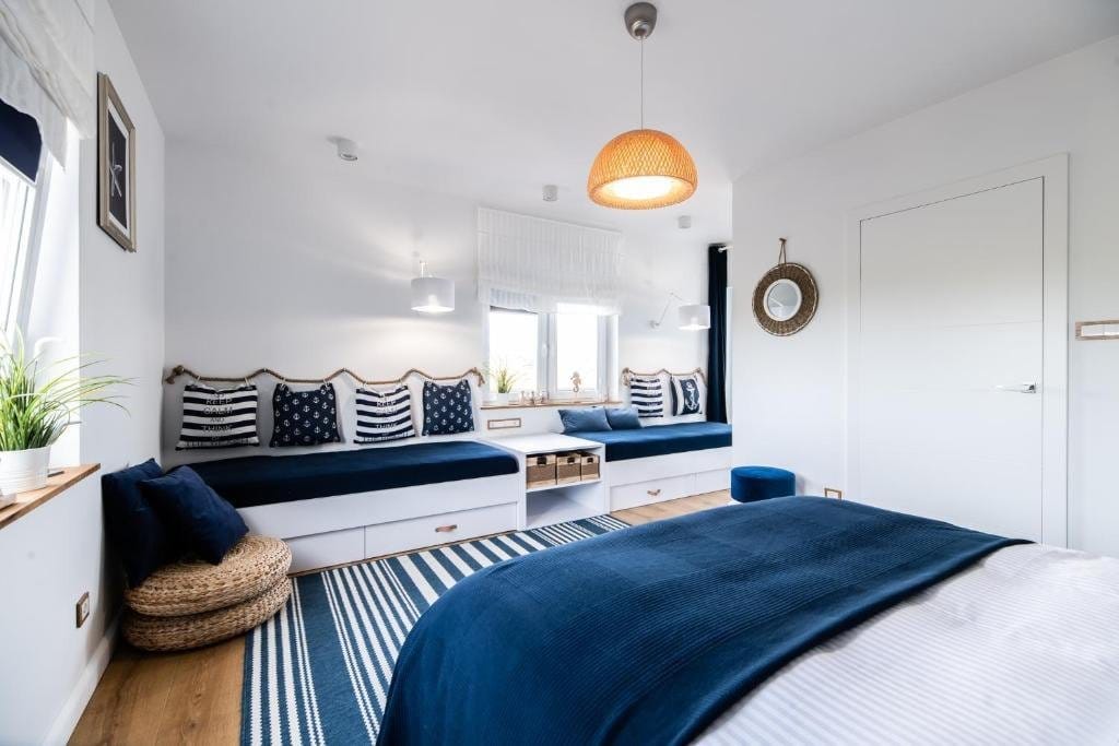 Blue Marine Apartament 19 z tarasem w Rowach