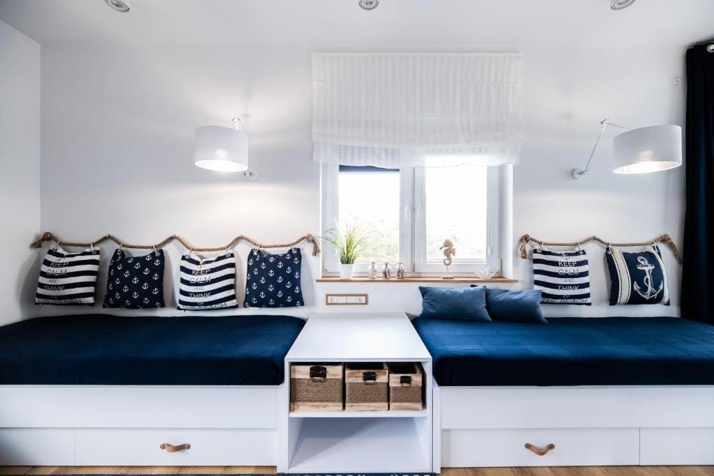 Blue Marine Apartament 19 z tarasem w Rowach