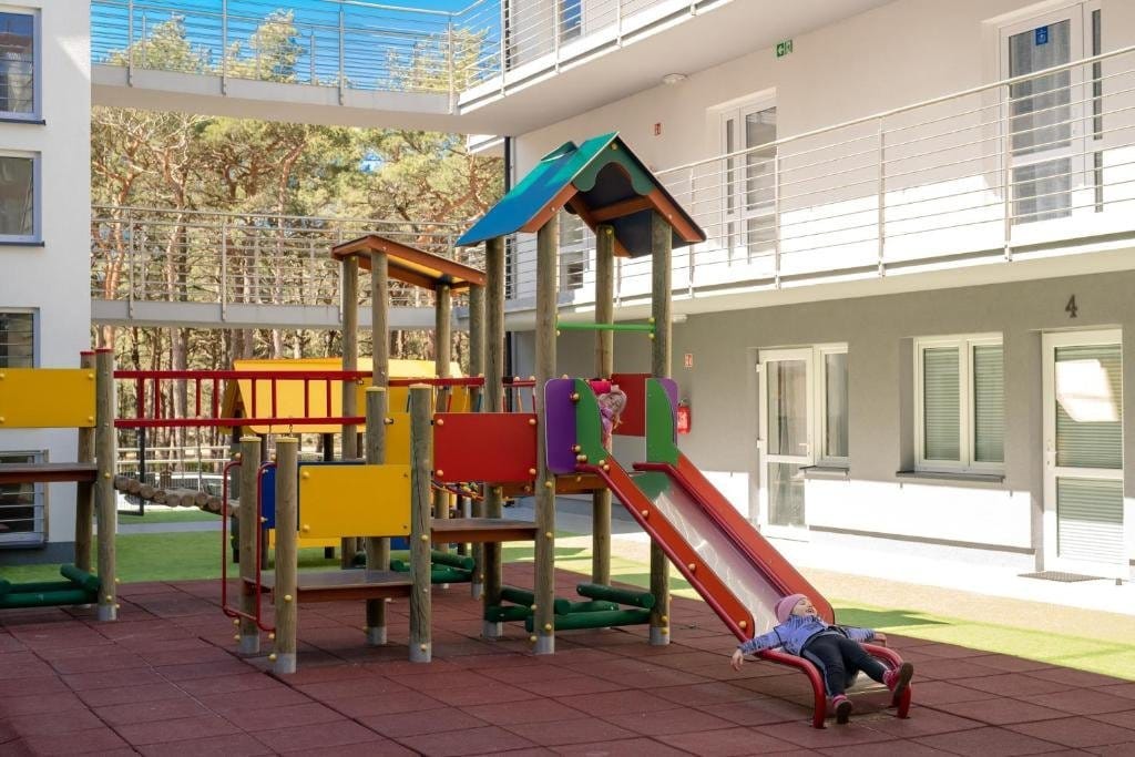 Blue Marine Apartament 19 z tarasem w Rowach