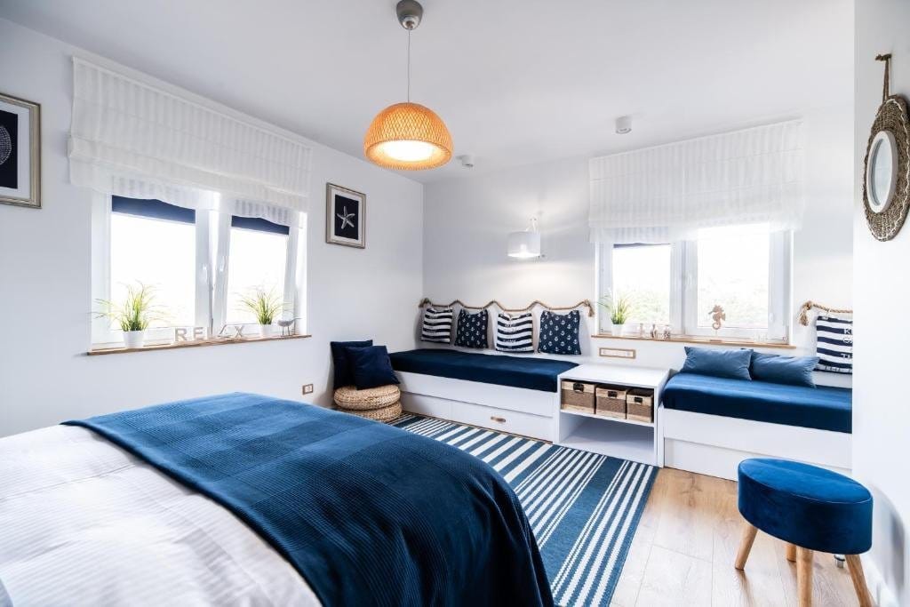 Blue Marine Apartament 19 z tarasem w Rowach