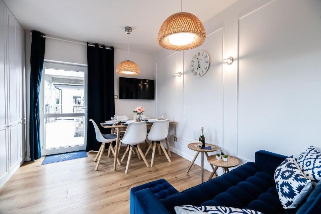 Blue Marine Apartament 19 z tarasem w Rowach