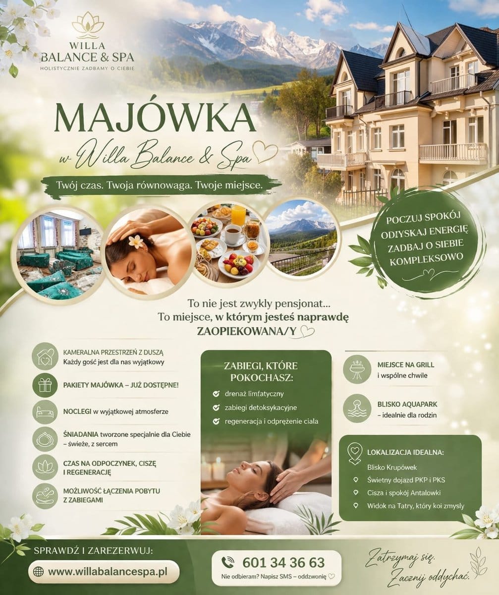 Willa Balance & SPA Danuta Syncerek