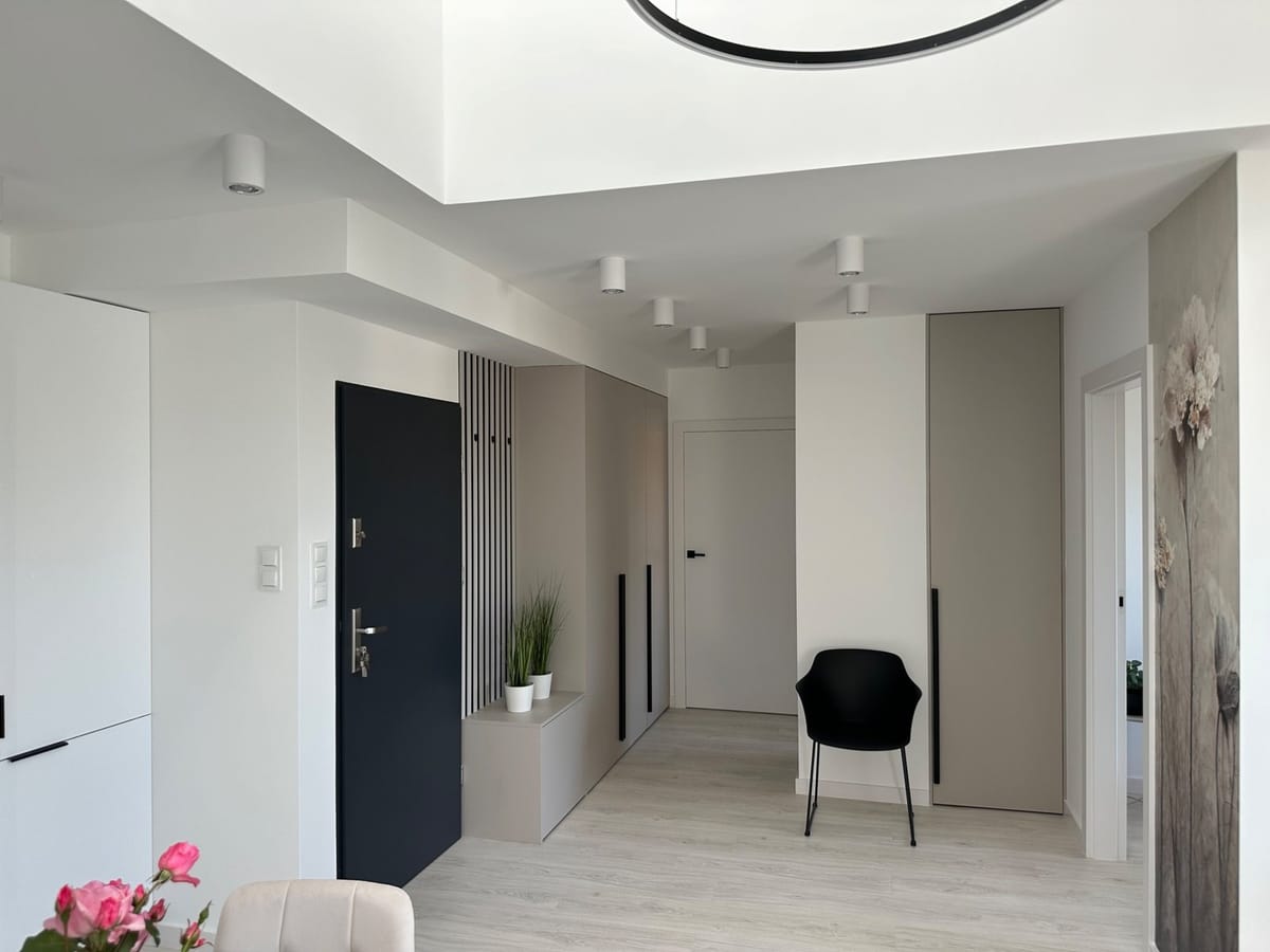 Nowoczesny apartament z dwoma sypialniami i garażem