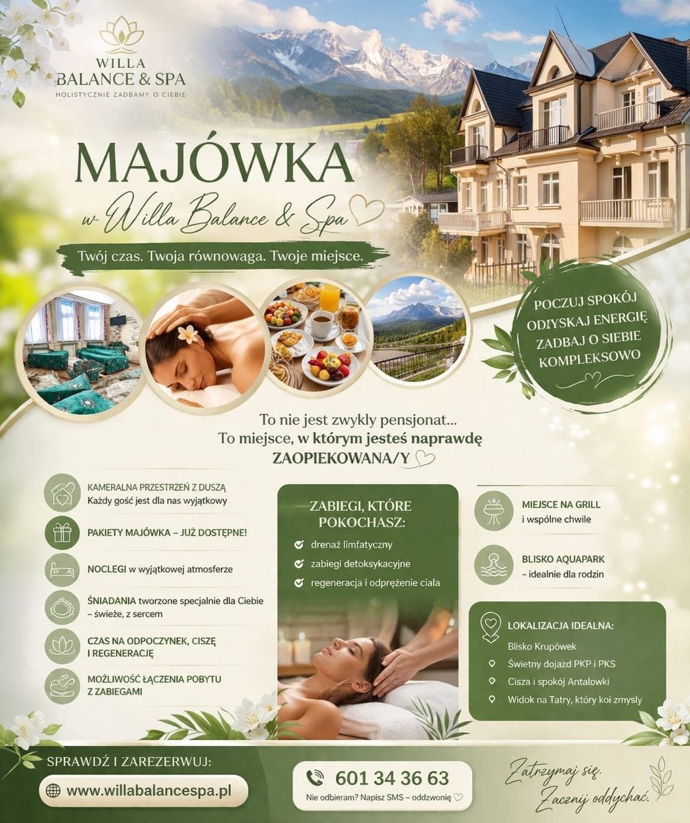 Willa Balance & SPA Danuta Syncerek